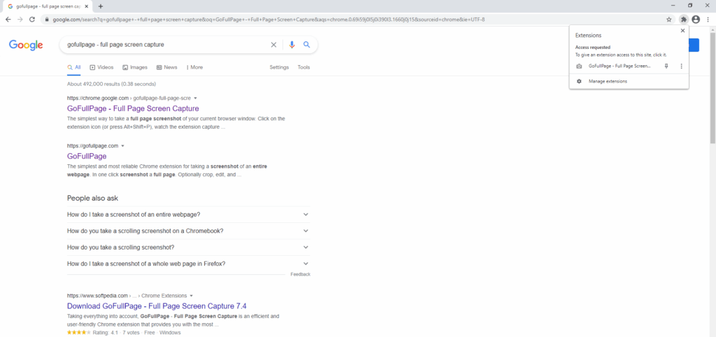 How To Take Screenshot Of Entire Web Page In Chrome