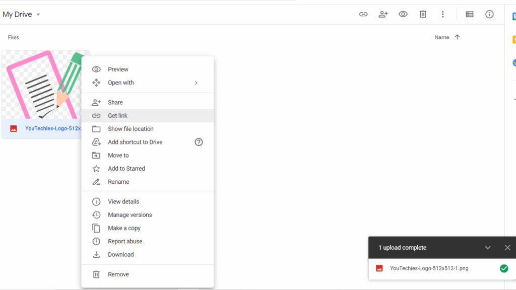 Get Shareable Link From Google Drive