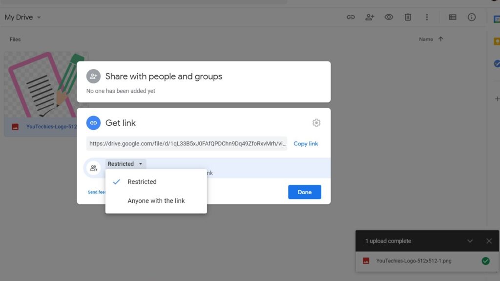 Get Shareable Link From Google Drive